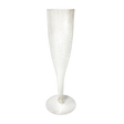 8oz Gold Glitter Champagne Flute Box Set