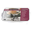 Party Kit - Chafing Rack, Foil Pan, Heating Fuels, Tong, Spoon, Fork