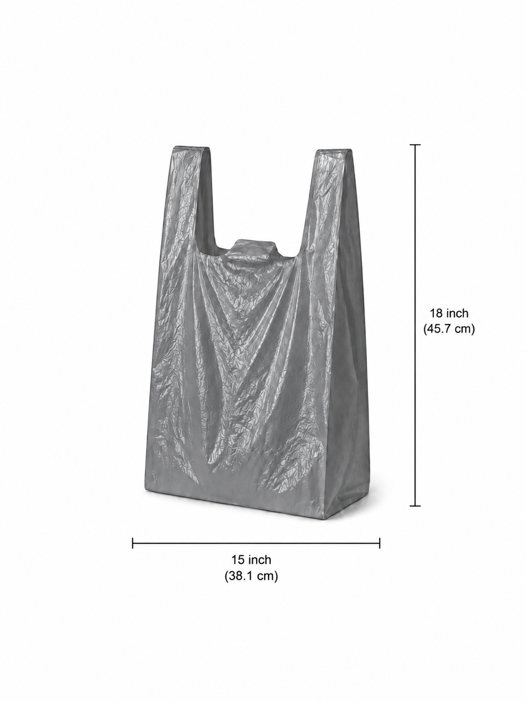 15" x 18" Colour Low Density Shopping Bags - S2