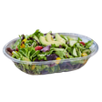 64 oz Clear Plastic Salad Bowls