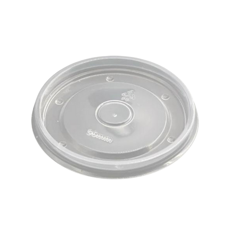 PP Lids for Paper Soup Containers for 8 to 16 oz Paper Soup Containers