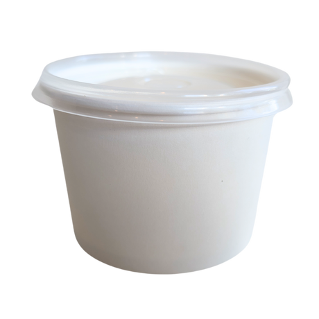 8 oz White Paper Soup Cups