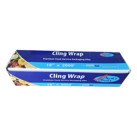 18" x 2000' Food Wrap Film with Cutter