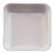 14 White Foam Trays