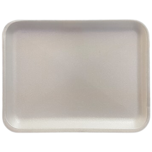 25D White Foam Trays