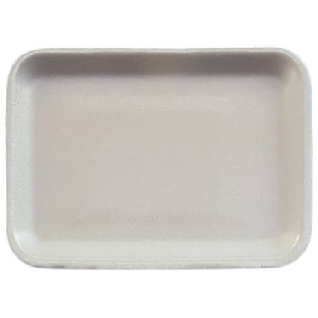 2S White Foam Trays