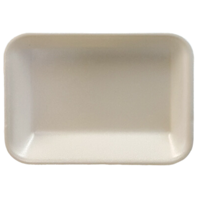 3PP H.D. White Foam Trays