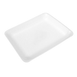 8P White Foam Trays