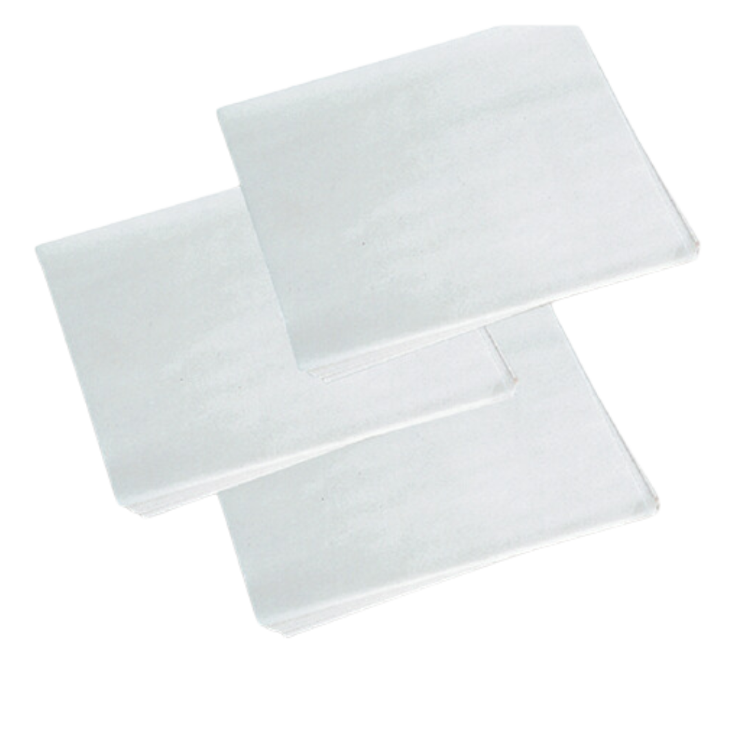 15" x 24" White Wax Paper